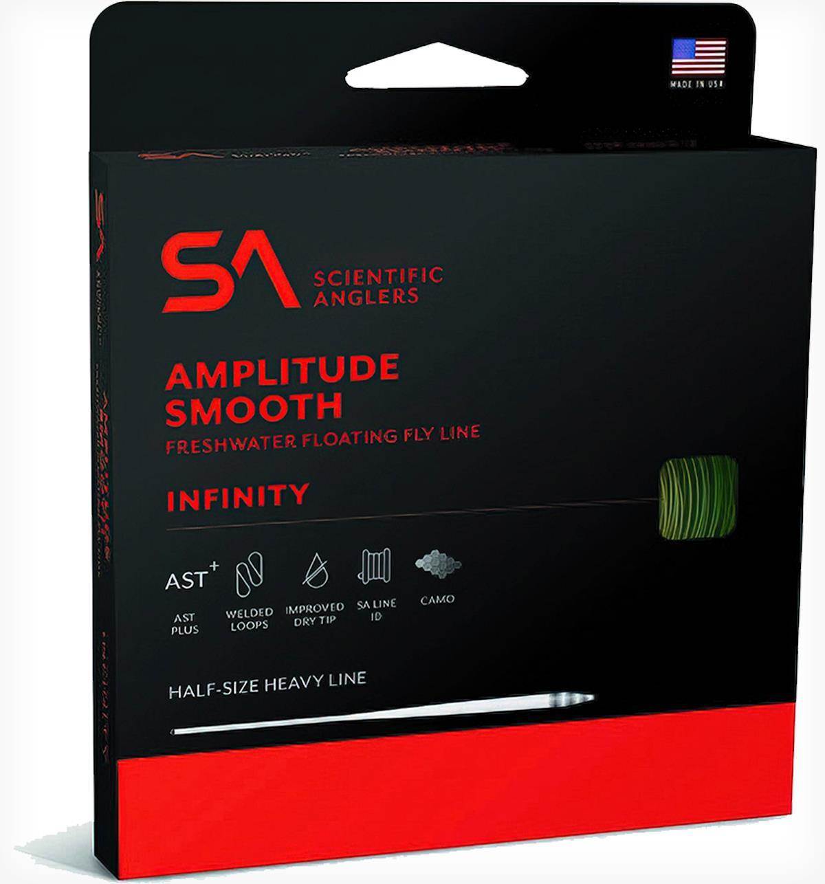 More Effective Angling with SA's New All-Purpose "Satin Creamsicle" Fly Line