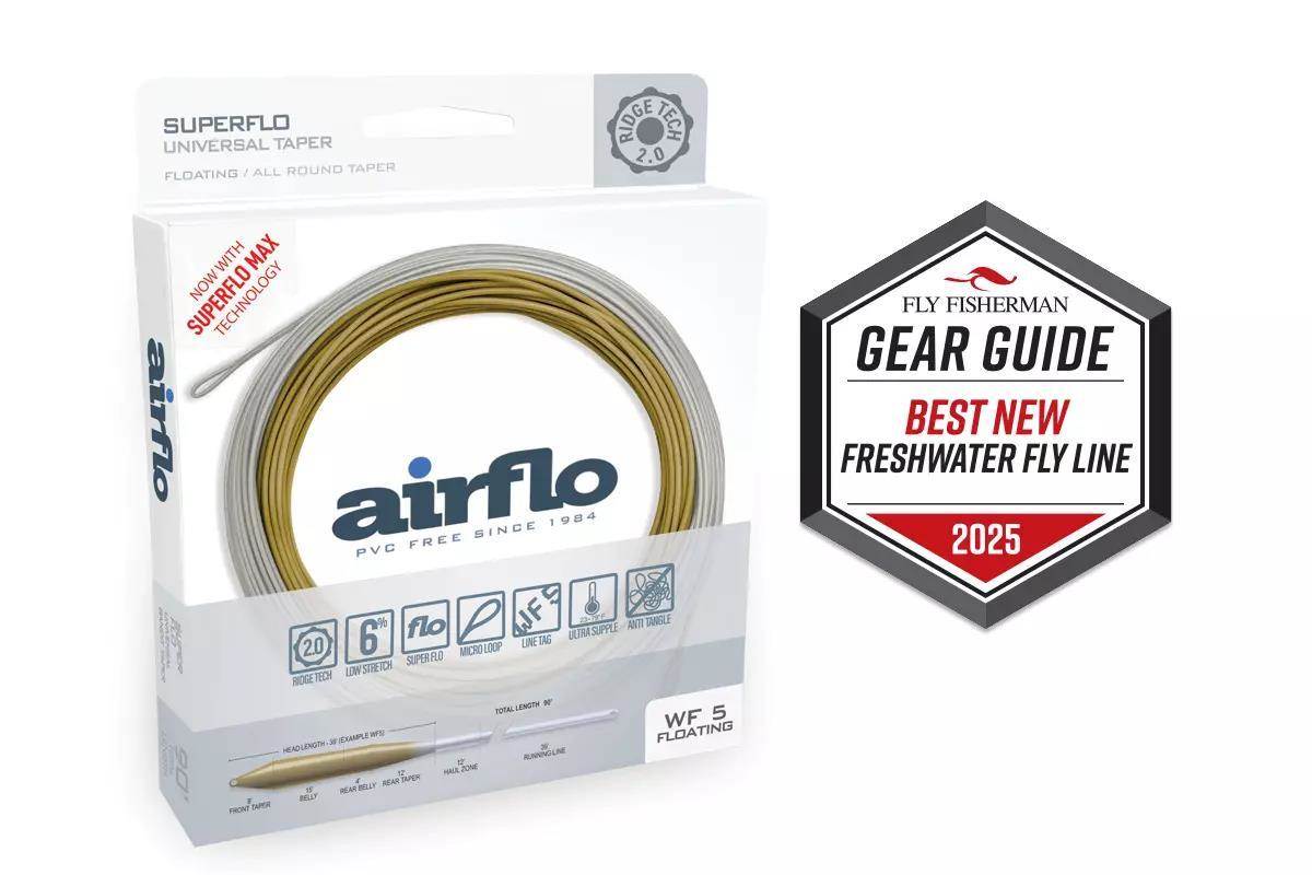 Fly Fisherman's 2025 Gear Guide Best New Freshwater Fly Line: Airflo SuperFlo Max