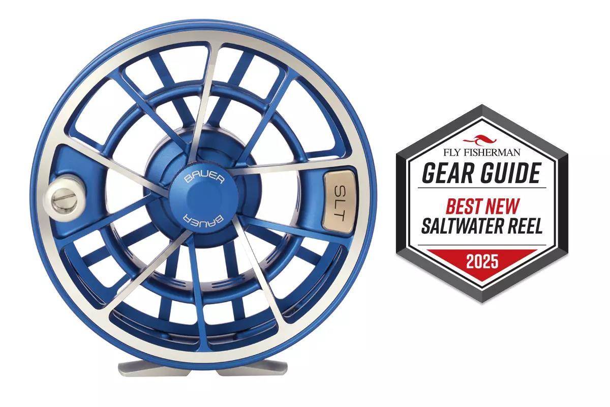 Fly Fisherman's 2025 Gear Guide Best New Saltwater Fly Reel: Bauer SLT