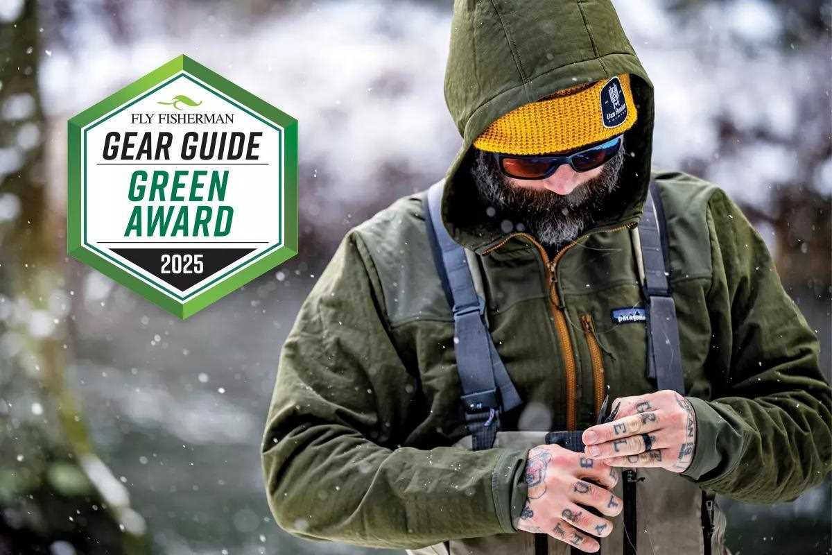 Fly Fisherman's 2025 Gear Guide Green Award: Patagonia R2 Techface Pullover