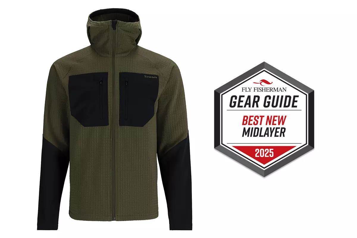 Fly Fisherman's 2025 Gear Guide Best New Midlayer: Simms Confluence Hoody