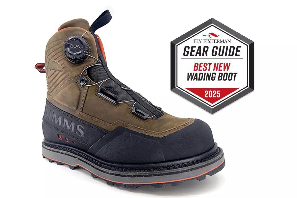 Fly Fisherman's 2025 Gear Guide Best New Wading Boot: Simms G3 BOA